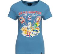 Queen Camiseta básica de mujer Kerosin "Head Hunter" QKU41011 L