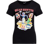 Queen Camiseta básica de mujer Kerosin "Head Hunter" QKU41011 S