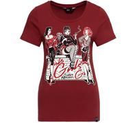 Queen Camiseta con estampado de parafina QKI21003 Terra XS