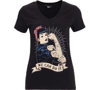 Queen Camiseta de mujer Parafina - We Can Do It QK120066 4XL
