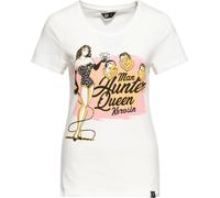 Queen Camiseta Parafina Hombre Cazador Clásica Blanco XL