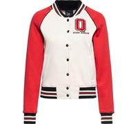 Queen Chaqueta para mujer Q College Sweat Jacket Rojo XXL
