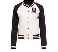 Queen Chaqueta sudadera Q College negra XS