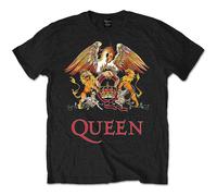 Queen' Classic Crest ' T-Shirt - Nuevo y Oficial