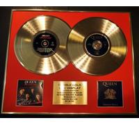 QUEEN/double CD Disco de Oro & Foto Display/Edicion LTD/Certificato di autenticità/GREATEST HITS & GR...