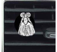 Queen Elizabeth I pp-h19 2,3 x 3,4 cm ambientador clip de ventilación kit decoración coche furgoneta camión mini autobús