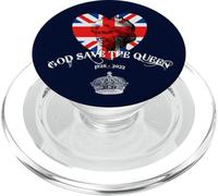 Queen Elizabeth II Save The Queen Memoriam 1926-2022 Love PopSockets PopGrip para MagSafe