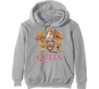 Queen - Felpa # L Unisex Grey # Classic Crest