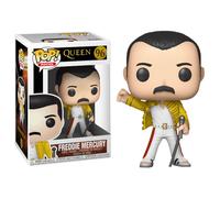 Queen - Freddie Mercury Wembley 1986 ¡Pop coleccionable estilizado Figura de vi