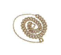 QUEEN HELENA Cinturón Delgado de Joyería para Mujer Ci225-1 Oro, Talla única