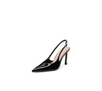 QUEEN HELENA Slingback de tacón alto para mujer K4512, Negro , 37 EU