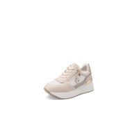 QUEEN HELENA Zapatillas con cuña para mujer X34-24, beige, 37 EU