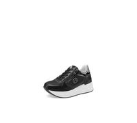 QUEEN HELENA Zapatillas con cuña para mujer X34-24, Negro , 39 EU