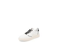 QUEEN HELENA Zapatillas Platform Mujer X34-5, Blanco y negro, 40 EU