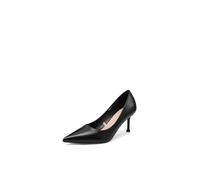QUEEN HELENA Zapatos de tacón medio mujer K4503, Negro Pu, 37 EU