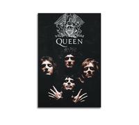 Queen Iconic Print - Portada de álbum firmada limitada, portada de álbum de música, pop hip hop, rap, cantante, estrella, póster de música, lienzo estético, arte de pared para niñas y niños