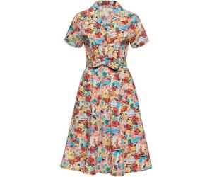 Queen Kerosin Beaches Vestido de mujer, tamaño S