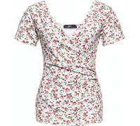 Queen Kerosin blusa de mujer top blanco XS