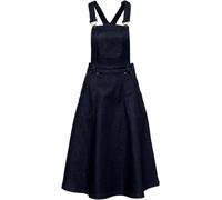 Queen Kerosin bonita falda con peto vaquera de aspecto laboral QK5200716000 Denim XS