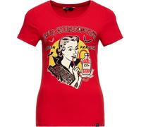 Queen Kerosin Camiseta básica de mujer "Your My Bloodtype" QKI31003 S