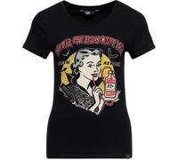 Queen Kerosin Camiseta básica de mujer "Your My Bloodtype" QKI31003 S