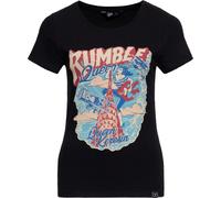 Queen Kerosin Camiseta estampada para mujer "Rumble Queen" QKI31005 XS