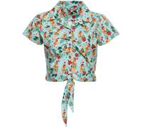 Queen Kerosin Hula Girls Blusa de mujer, tamaño XL