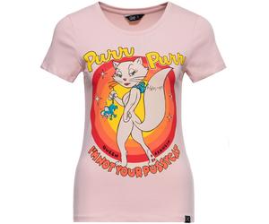 Queen Kerosin I'm Not Your Pussycat Camiseta de mujer, rosa, tamaño XL