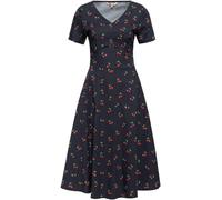 Queen Kerosin Ladies Aop 50S Retro Swing Dress "Cherry" QKU46003 L