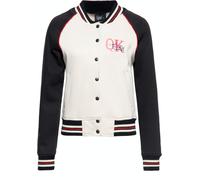 Queen Kerosin Ladies Poodle Lounge College Sweat Jacket Negro XS