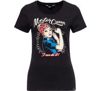 Queen Kerosin Motor Queen - I Can Do It Camiseta de damas, negro, tamaño XS para Mujer