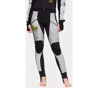 Queen Kerosin Motorgear Underpant Pantalones protector de señoras, negro-gris, tamaño M para Mujer