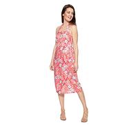 Queen Kerosin Mujer Tropic Vestido Not Applicable, Rojo, M