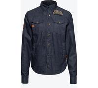 Queen Kerosin Speedway Queens Camisa de dama, azul, tamaño 4XL para Mujer