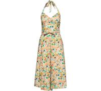 Queen Kerosin vestido lápiz de cuello halterneck QKU26006 verde XL