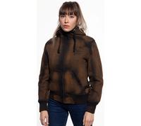 Queen Kerosin Wild One Adventure Chaqueta de dama, marrón, tamaño XS para Mujer