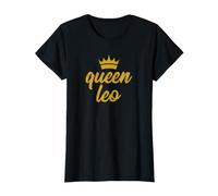 Queen Leo Zodiac Sign Birthday Camiseta
