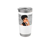 Queen Magical Survivor Black Girl Power Women Melanin Magic Vaso térmico de acero inoxidable de doble pared