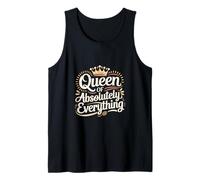 Queen Of Absolutely Everything Feminismo de confianza ---- Camiseta sin Mangas