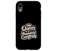 Queen Of Absolutely Everything Feminismo de confianza ---- Carcasa para iPhone XR