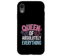 Queen Of Absolutely Everything Feminismo de confianza |---- Carcasa para iPhone XR