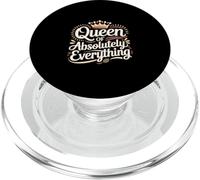 Queen Of Absolutely Everything Feminismo de confianza ---- PopSockets PopGrip para MagSafe