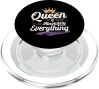 Queen Of Absolutely Everything Feminismo de confianza -- PopSockets PopGrip para MagSafe