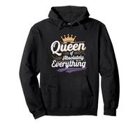 Queen Of Absolutely Everything Feminismo de confianza -- Sudadera con Capucha