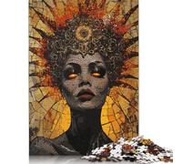 Queen of Fire Mosaic Rompecabezas Imposible,desafío for Adults Juego Educativo 1000 Piezas Obra De Arte De Juego De para Adultos, Regalos A Partir De 14 Años 1000pcs (75x50cm)