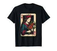 Queen of Heart Florist Gardening Royal Rose Camiseta