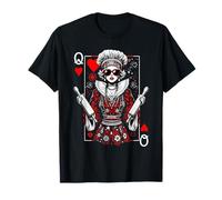 Queen Of Hearts Chef Chic Bakery, genial juego de cartas para hornear Camiseta