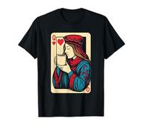 Queen of Hearts Hot Chocolate Cozy Winter Cocoa Camiseta