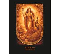 Queen of Heaven Notebook - Greek Mythology Art: Divine Feminine Power & Royal Elegance Illustration | Symbol of Authority, Beauty and Sacred Balance for Writers & Artists (Antique Legacy)