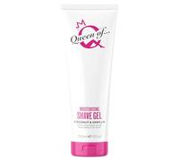 Queen of Ooh la la! Moisturising Shave Gel 150ml | Low Foam Precision Shaving Cream for Legs, Underarms and Bikini. Coconut Vanilla Scent. 93.4% Naturally Derived and Vegan.